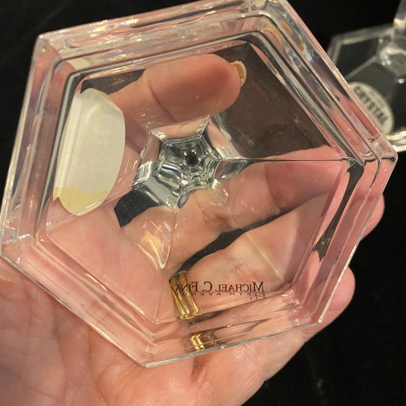 Michael C. Fina Fifth Avenue Vintage 24% Lead Crystal Candle Holders (2) - Picture 4 of 5